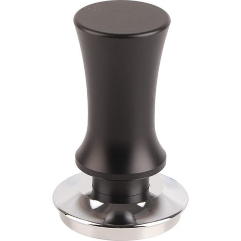 Presse à café 51mm en acier inoxydable, tamper à pression constante pour mouture, accessoire barista noir. (1/5)