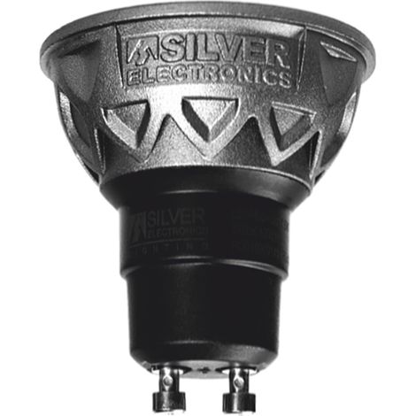 led pro bulb silver electronics dichroic 5w=60w - gu10 - 5000k - 38º - 470 lm - lumière blanche - a+