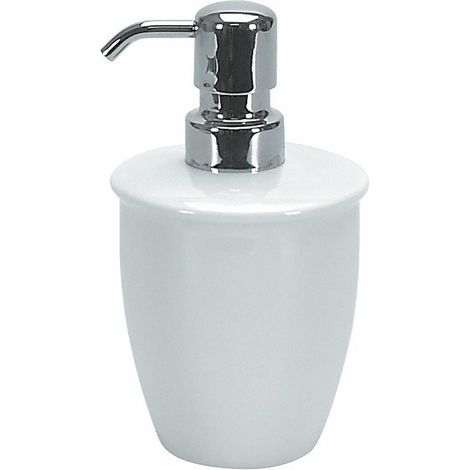 Distributeur de savon Porcelaine ATLANTA Blanc Spirella