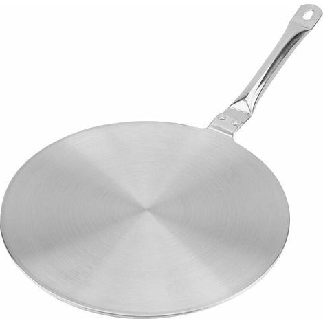 Adaptateur pour Plaques à Induction Chauffe Plat Induction Casserole Ustensiles Cuisine Radiateur avec La Poignée Résistant à La Chaleur Diffuseur à Induction Plaque (20cm) (1/5)
