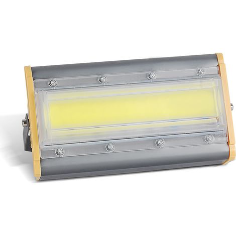 Projecteur LED haute puissance 50 W AC220VCOB, fin et léger, étanche IP65, éclairage d'extérieur, lumière blanche froide 6 500 K (1/5)