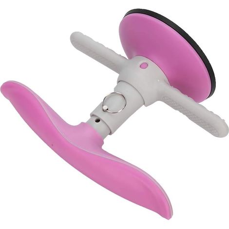 Aide Abdominale à Ventouse Forte, Mise à Niveau en Acier Inoxydable Rose de 24cm, Entraîneur Abdominal pour le Fitness à Domicile (1/5)