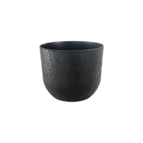 VASO TATTOO MOOD 40 CM NERO PLASTECNIC