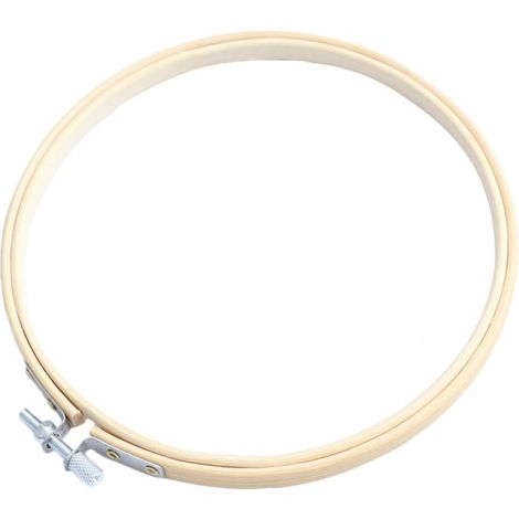 Set de cerceaux à broder en bois, tambours à broder pour couture, points de croix et création artisanale