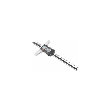 0-150 mm Jauge de profondeur numérique,Pied à coulisse numérique en acier inoxydable de haute précision de 0,01 mm avec système de mesure mm/pouce (1/4)