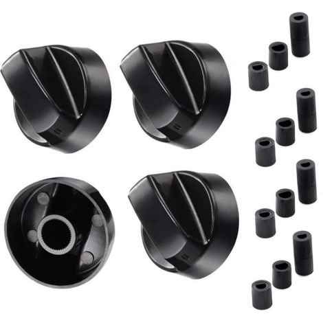 Bouton Plaque de Cuisson,4pcs Boutons de Commande Universels,Bouton de Cuisinière,Bouton pour Réchaud à Gaz,pour Presque Toutes Les Cuisinières,Plaques de Cuisson,Four,Cuisinière à Gaz (1/5)