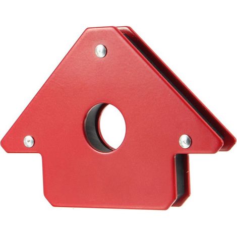 Supporto Posizione Saldatore Magnetico Portatile Rosso 50lbs 45-90-135 gradi (1/5)
