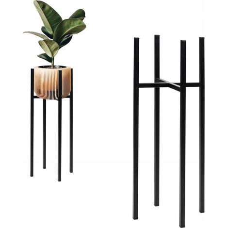 Supporto per vaso da fiori in metallo nero Loft Angers L MAX. Vaso da fiori 24,5 cm (1/5)