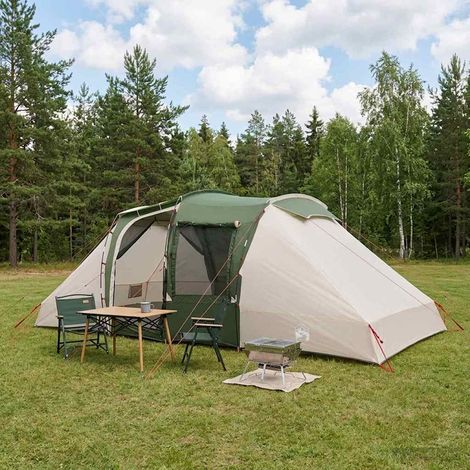 vidaXL  Instant Tent  Green 524 x 232 x 192 cm