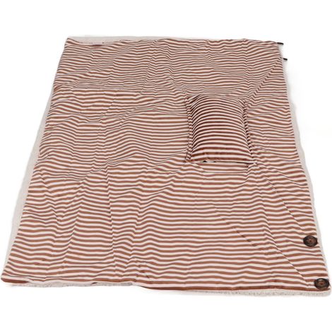 Châle chauffant chaud à 3 niveaux de température avec minuterie, couverture douce et chaude pour le bureau et la maison, marron (1/5)