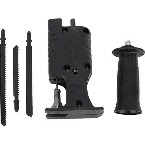 Adaptateur pour scie alternative, perceuse électrique portable avec gabarit incurvé pour la découpe du bois et du métal. (1/5)