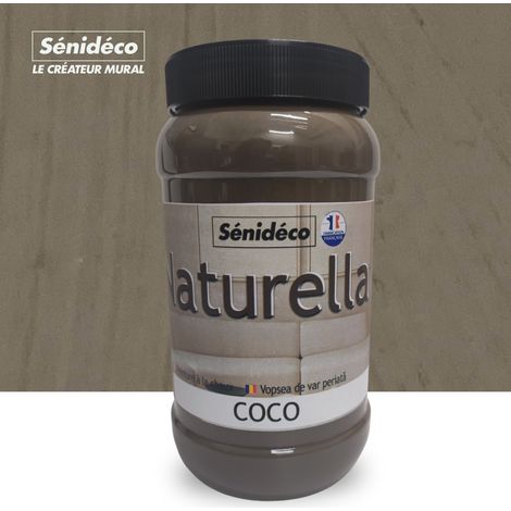 Peinture naturelle à la chaux - Naturella 1L pour 10 m² coloris Coco