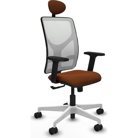 Chaise piqueras y crespo Motilla crème accoudoirs ajustables (1/2)