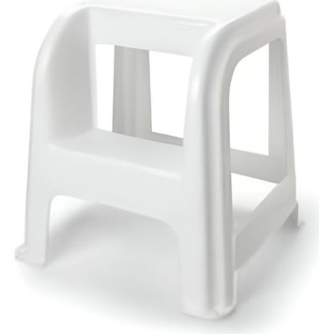 PLASTICFORTE taburete scala 44x42x45 cm blanco , Taburete Scala 44 x 42 x 45 cm. blanco.
-Fabricado en plástico de alta calidad.
-Incluye escalón para facilitar la subida.
-Color b