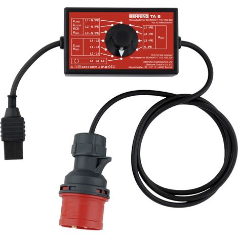 Benning 044168 TA 6  Messadapter  1 St. (1/2)