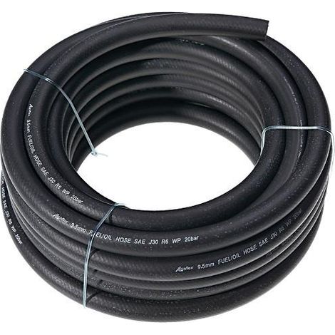 Verstärkter Gummikraftstoffschlauch, 3-lagig, Durchmesser 12,7 mm/1 m (10 m auf einer Rolle)