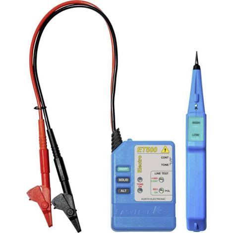 Kurth Electronic KE501 Cerca cavi Passaggio, Identificazione, Tracciabilità linea, Interruzione