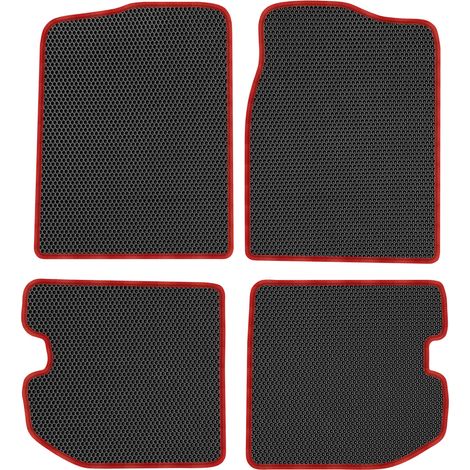 Tappetini dedicati per Suzuki Vitara I SUV 3D dal 1990 al 1997 - EVA A NIDO D'APE NERO. (1/5)