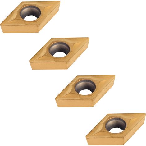 10 pièces plaquettes carbure CNC pour tour à métaux, outils de coupe avec boîte, tournage fraisage (1/5)