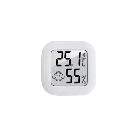 12 Mini-LCD-Digitalthermometer, Hygrometer und Temperatur- und Feuchtigkeitsmessgeräte für den Innenbereich. – Crezuo