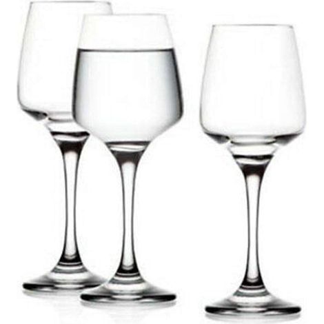 SET DIAMANTE DA 6 BICCHIERI CALICI PER ACQUA DA 300 CC (1/2)