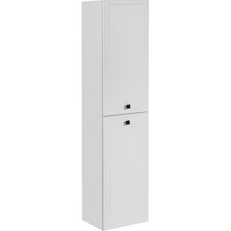 Grande armoire murale - 40 x 33 x 170 cm - Cuba White - Livraison gratuite (1/4)