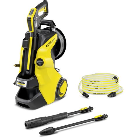 Kärcher – Nettoyeur haute pression thermique 145 bars – Débit 500 L/h – Kit d'aspiration 5m – Flexible PremiumFlex 10m – Moteur refroidi par eau