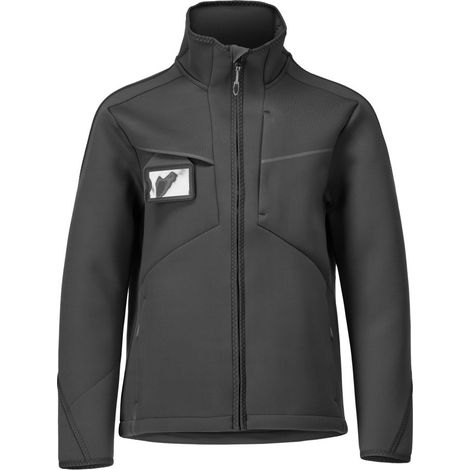 Mascot Soft Shell Jacke, moderne Passform Soft Shell Jacke Gr. XS, schwarz (1/5)