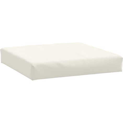 Maison Exclusive - Coussin de palette crème mélangé 60x60x9,5 cm tissu