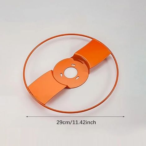 Couvercle multifonctionnel pour coupe-bordures (29 cm - 11,42 pouces) - Protection pour semis - Protection légère pour lames de tondeuse (1/5)