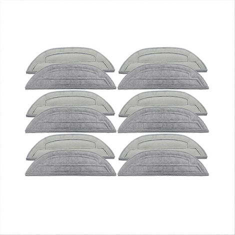 12 pièces rechange chiffon de lavage pour S8 MaxV Ultra/G20S/S8pro (1/5)