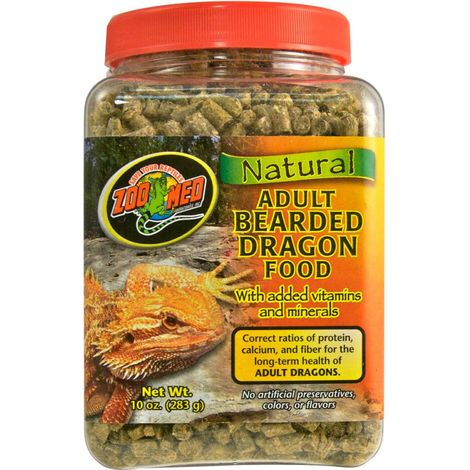 Zoo Med Bearded Dragon Food -  Alimento para Pogona (Dragon Barbudo) (1/2)