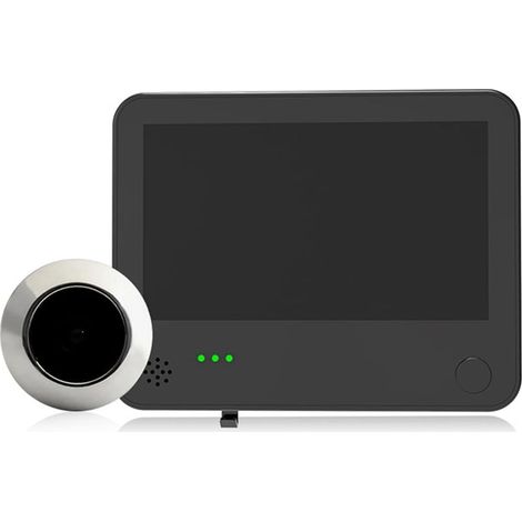 Caméra de Judas Intelligente Tuya WiFi Sonnette Vidéo 4,3 Pouces 160° Surveillance à Domicile Interphone Sans à Distance de Type Dissimulé (1/5)