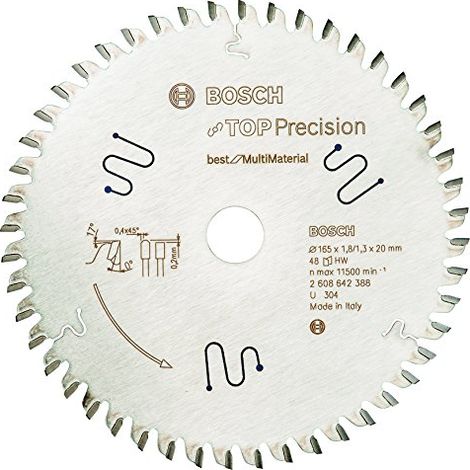 Bosch Top Precision lama da sega circolare 165 mm (1/3)