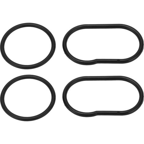 Joint de Boîtier de Filtre à Huile, 4 Pièces Joints de Filtre à Huile 91326-PL5-003 Remplacement de Bague d'étanchéité de Filtre à Huile Moteur (1/5)