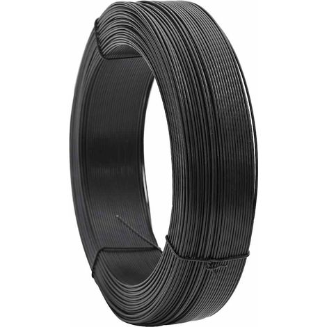 Fence Binding Wire 250 m 2.3/3.8 mm Steel Anthracite vidaXL