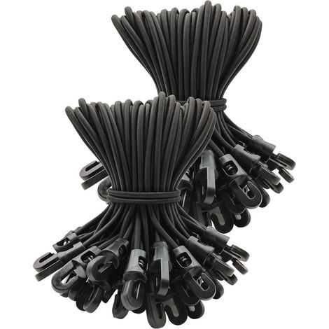 Spanngummis mit Haken 100 Stück - 15 cm Expander für Planen & Camping (1/5)
