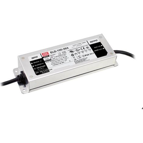 Mean Well ALIMENTATION À DÉCOUPAGE - 1 SORTIE - 100 W - 24 V - CONNEXION À 3 FILS