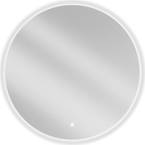 Mexen Erg specchio da bagno illuminato, rotondo 80 cm, LED 6000K, antiappannamento - 9823-080-080-611-00 (1/5)