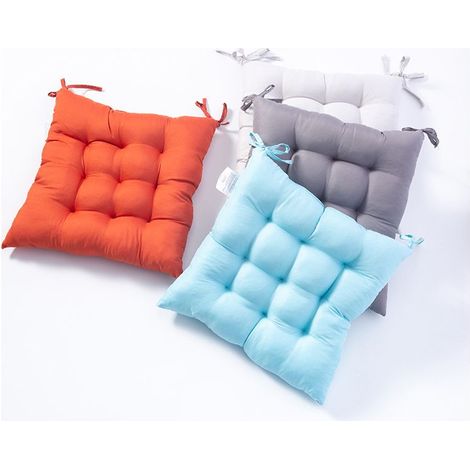 Lot de 4pcs Galette de Chaise- taille 40x40cm- Qualité exceptionnelle-Doux au Toucher et élégant (1/5)