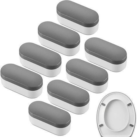 Lot de 8 Housses de Siège de Toilette Universelles – Protège-Siège Jetables, Couvre-Siège WC Hygiénique pour Toilettes Publiques, Voyage et Maison (1/4)