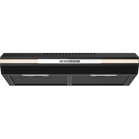 CIARRA Cappa da Cucina a Viso 60cm 300m³/h Comando Touch Ricircolo o Scarico CD6921B