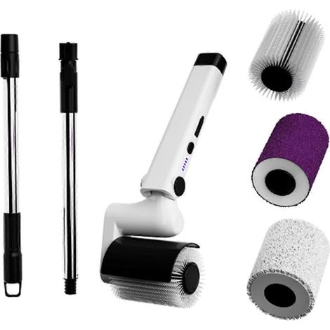 Rouleau électrique scrubber waterproof cordless puissance brosse nettoyage pour floor bathroom furniture glass clearing (1/5)