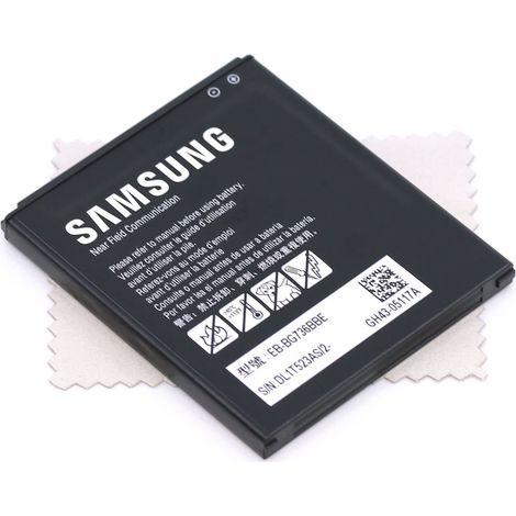 Batterie pour Samsung EB-BG736BBE pour Samsung Galaxy Xcover 6 Pro (G736B) avec Chiffon de Nettoyage multicolore