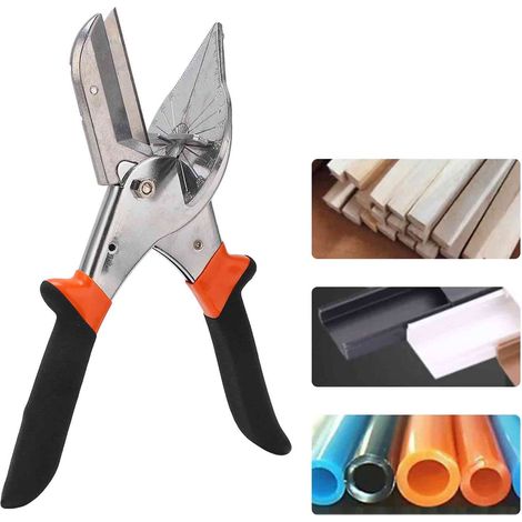 Pince coupante à rainurer en angle, pince multi-usages en forme de U pour le placage de chants et le travail du bois, avec 10 lames (1/5)