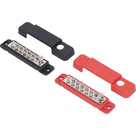 Bloc de Distribution M8 12 Pôles 48V 150A pour Camping-Car et Bateau (1/5)