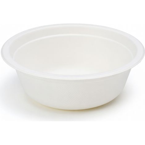 Bol jetable blanc renforcé 350 ml