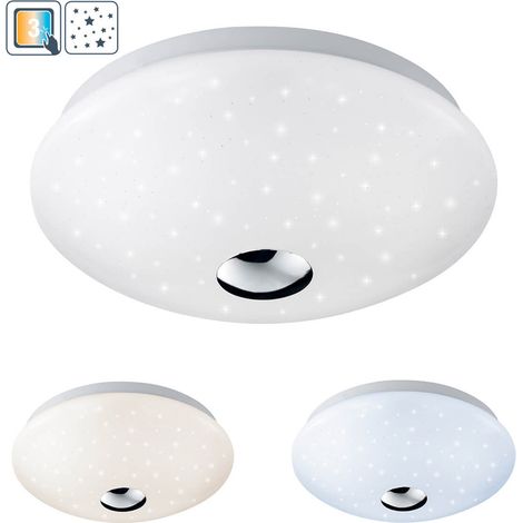 Plafoniera a LED camera da letto stelle riflettore cielo dimmer a 3 fasi WOFI 931501066385 (1/5)