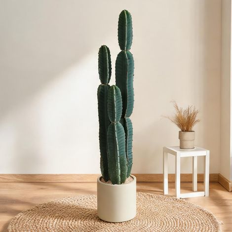 Plante artificielle vert en eva PP 25 x 25 x 111 cm (1/5)