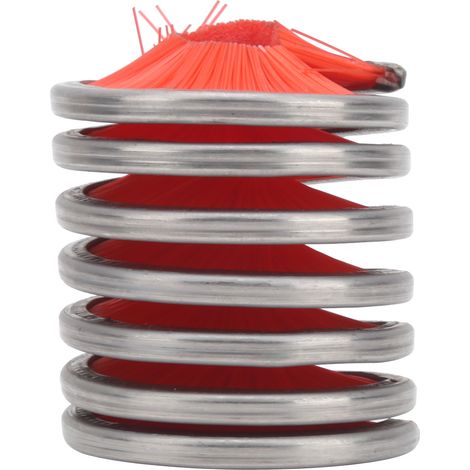 CAMNAL Outdoor-Seilreinigungsbürste, Reinigungswerkzeug für Nylon-Kletterseile, Rot (1/5)